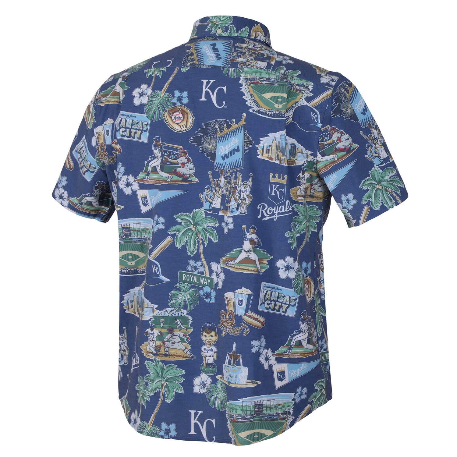 Reyn Spooner Kansas City s Scenic Tri-Blend Button-Down Shirt