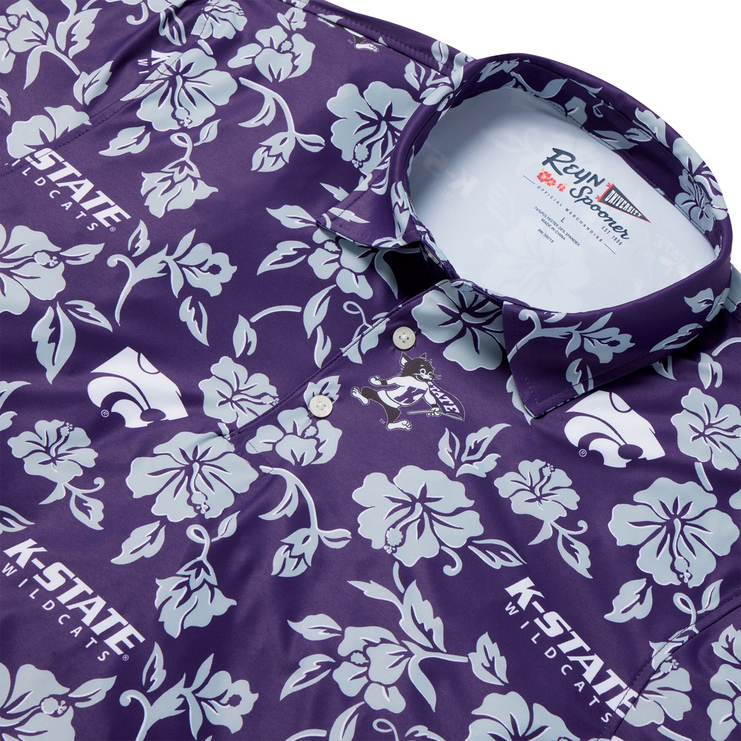 Reyn Spooner Kansas State Wildcats Performance Polo - view number 4