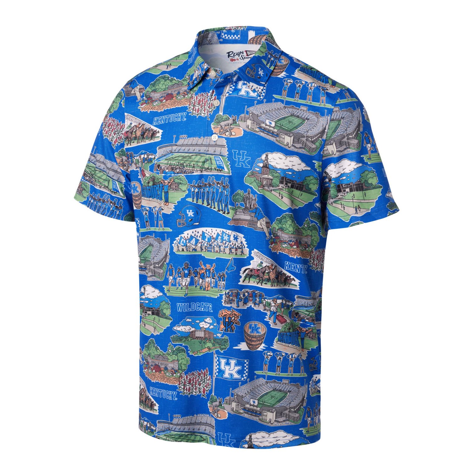 Reyn Spooner Kentucky Wildcats Scenic Polo - view number 2