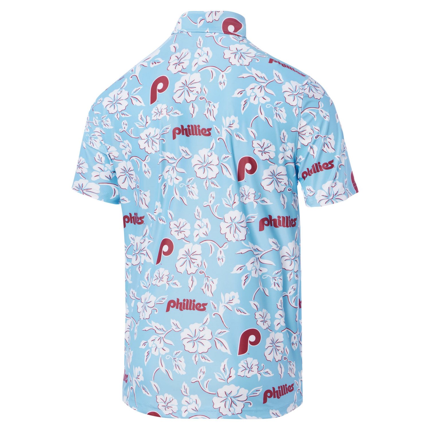 Reyn Spooner Light Philadelphia Phillies Cooperstown Collection Performance Polo                                                 - view number 3