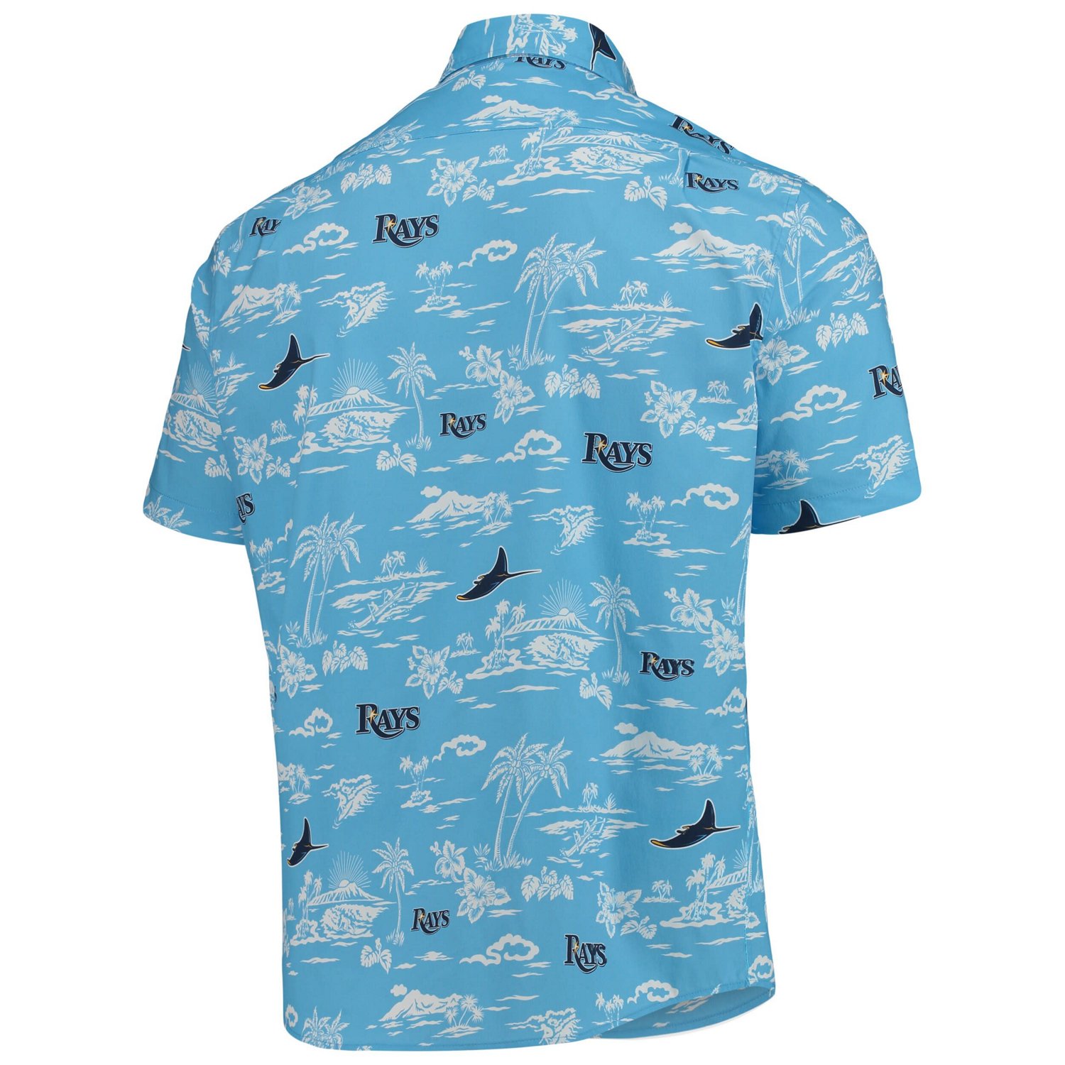 Reyn Spooner Light Tampa Bay Rays Kekai Performance Button-Down Shirt - view number 3