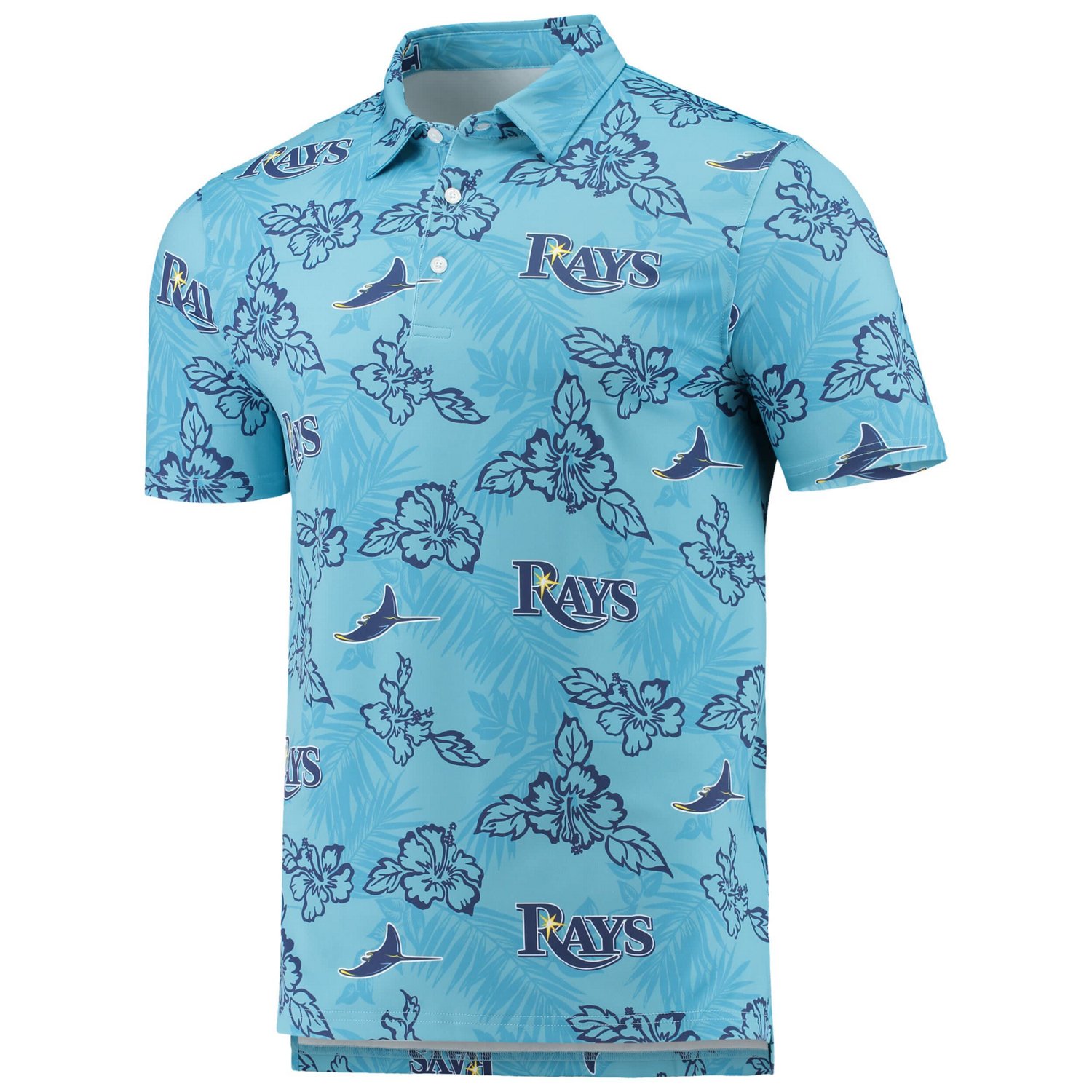 Reyn Spooner Light Tampa Bay Rays Performance Polo - view number 2