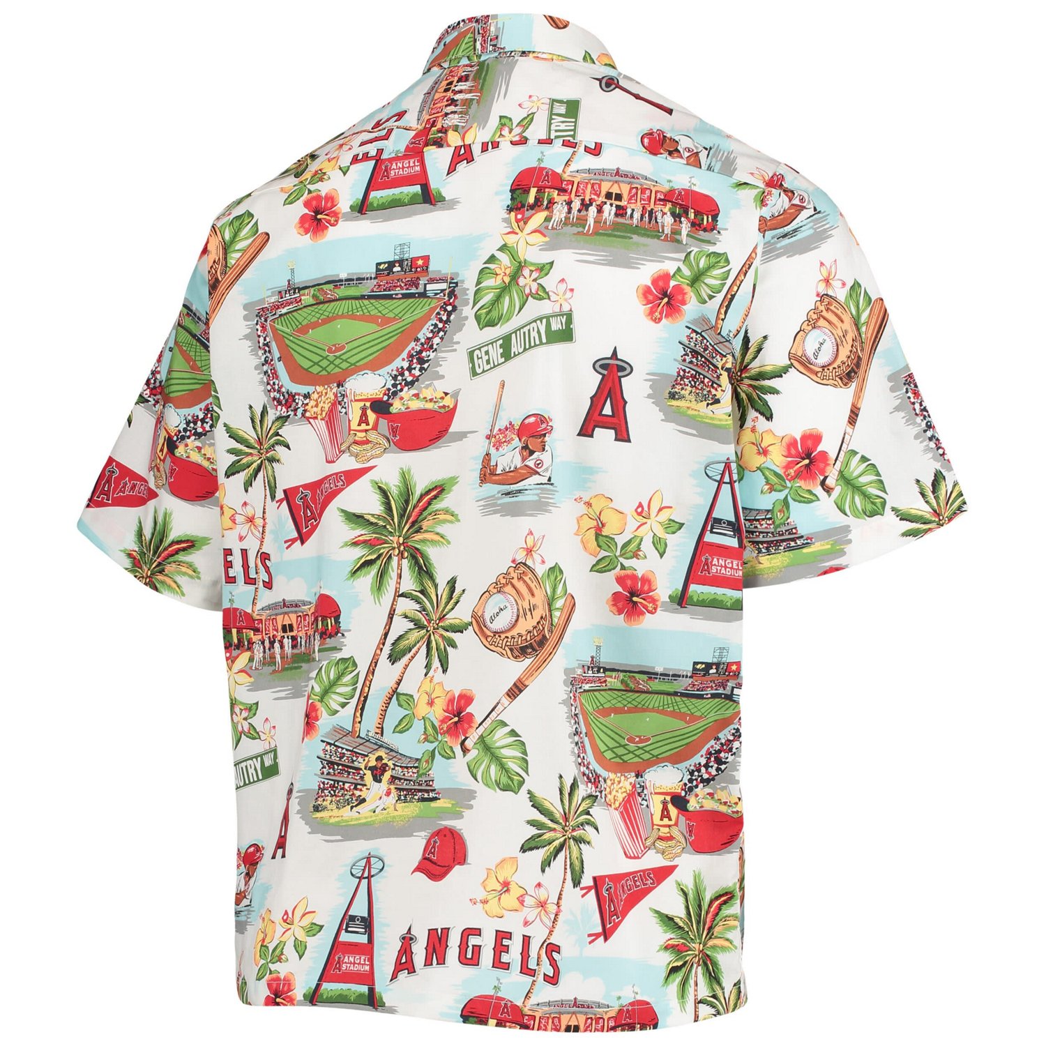 Reyn Spooner Los Angeles Angels Scenic Button-Up Shirt - view number 3