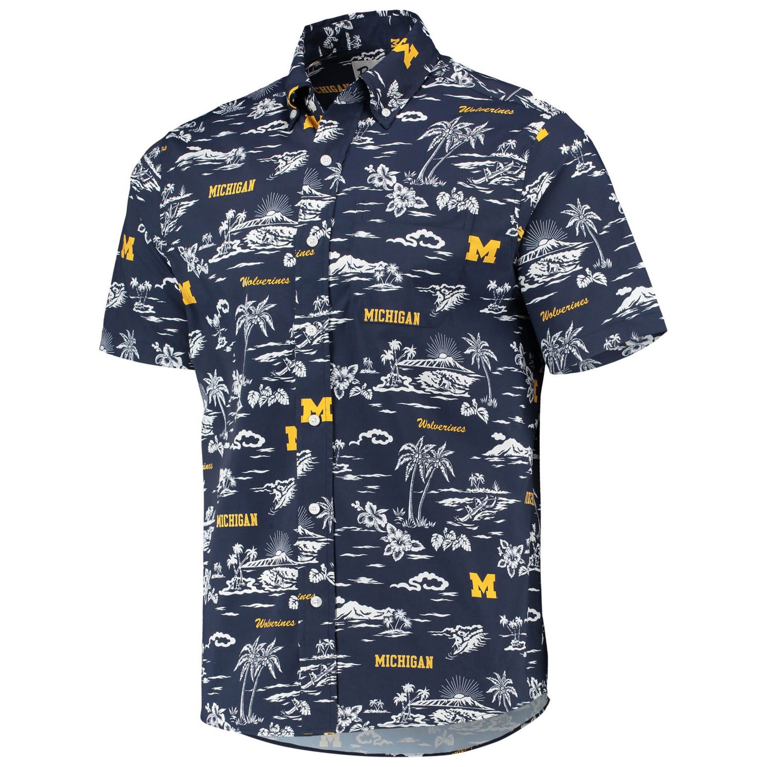 Reyn Spooner Michigan Wolverines Classic Button-Down Shirt - view number 2