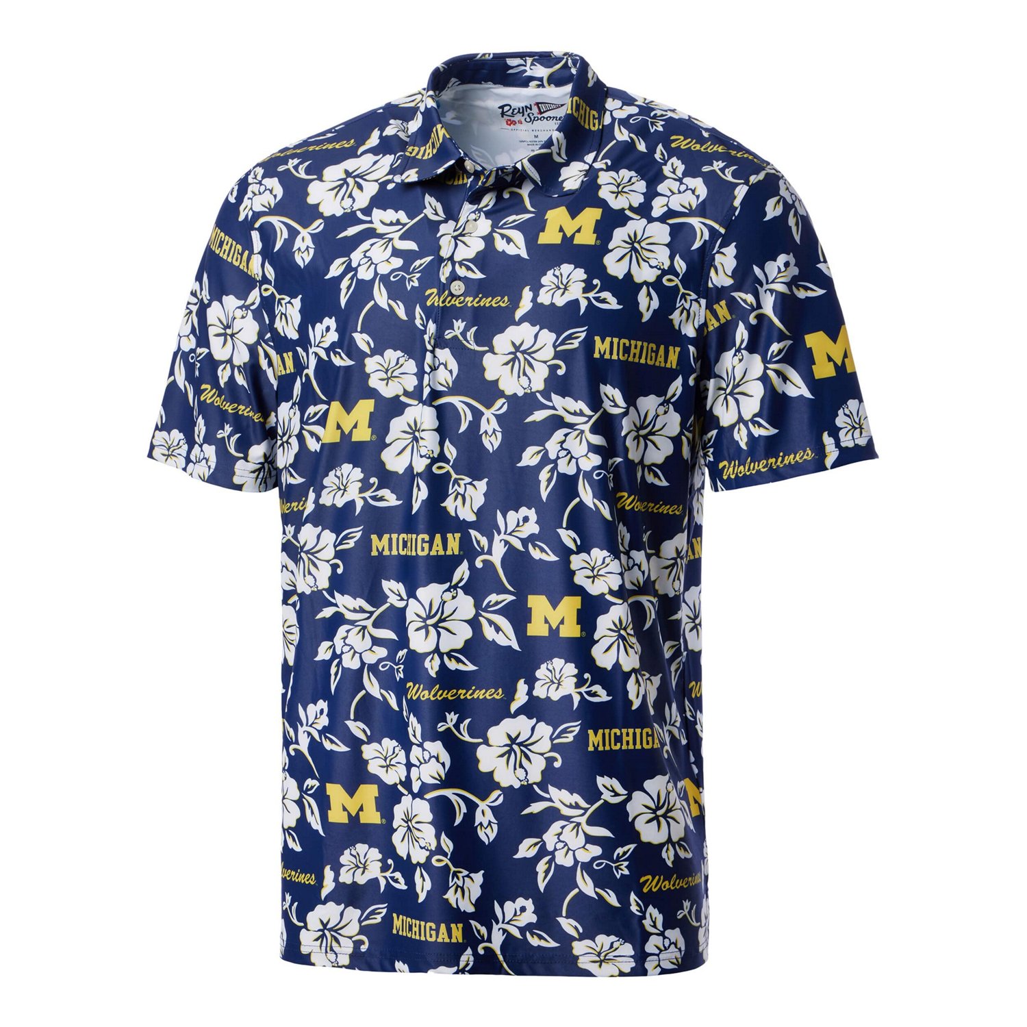 Reyn Spooner Michigan Wolverines Pua Performance Polo - view number 2