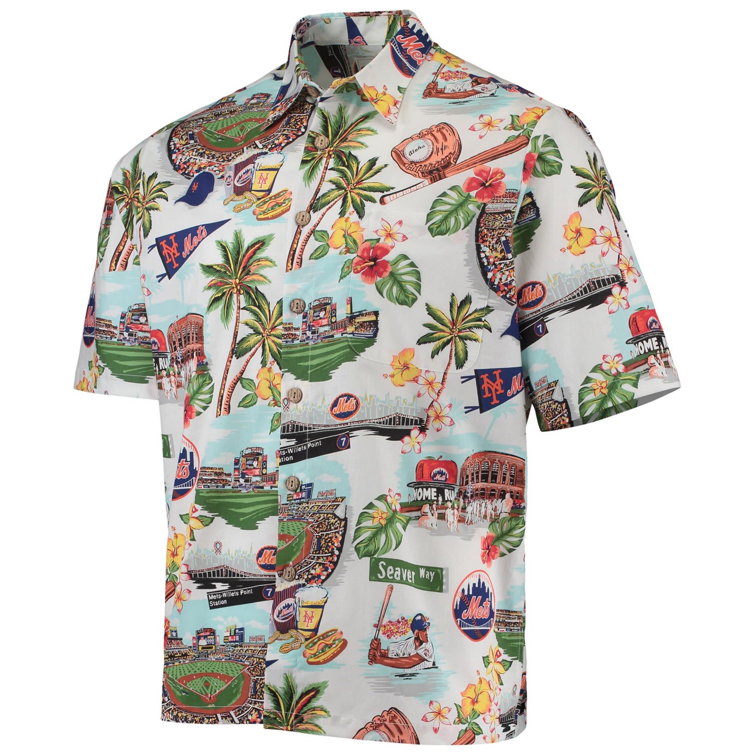 Reyn Spooner New York Mets Scenic Button-Up Shirt
