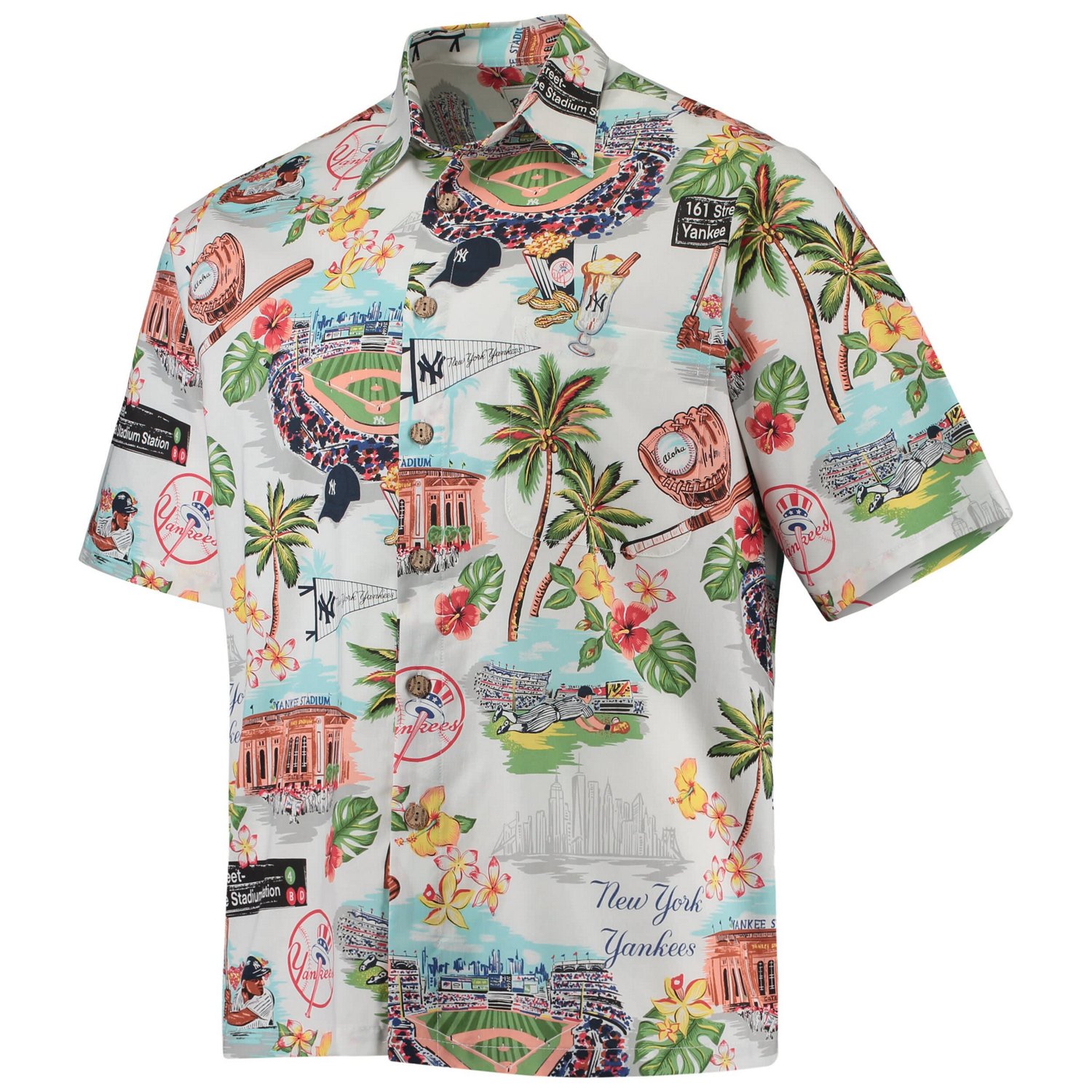 Reyn Spooner New York Yankees Scenic Button-Up Shirt                                                                             - view number 2