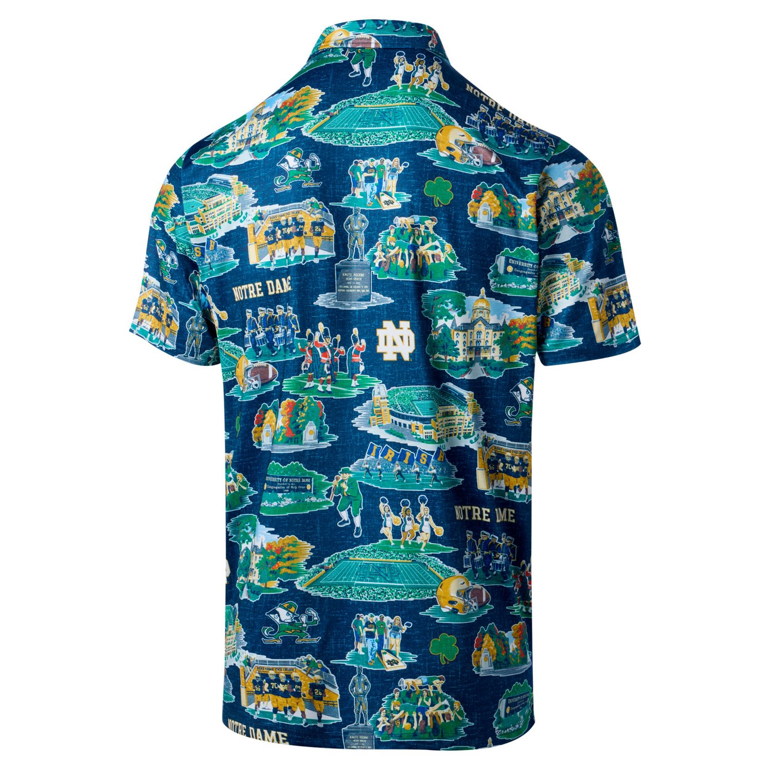 Reyn Spooner Notre Dame Fighting Irish Scenic Polo - view number 3