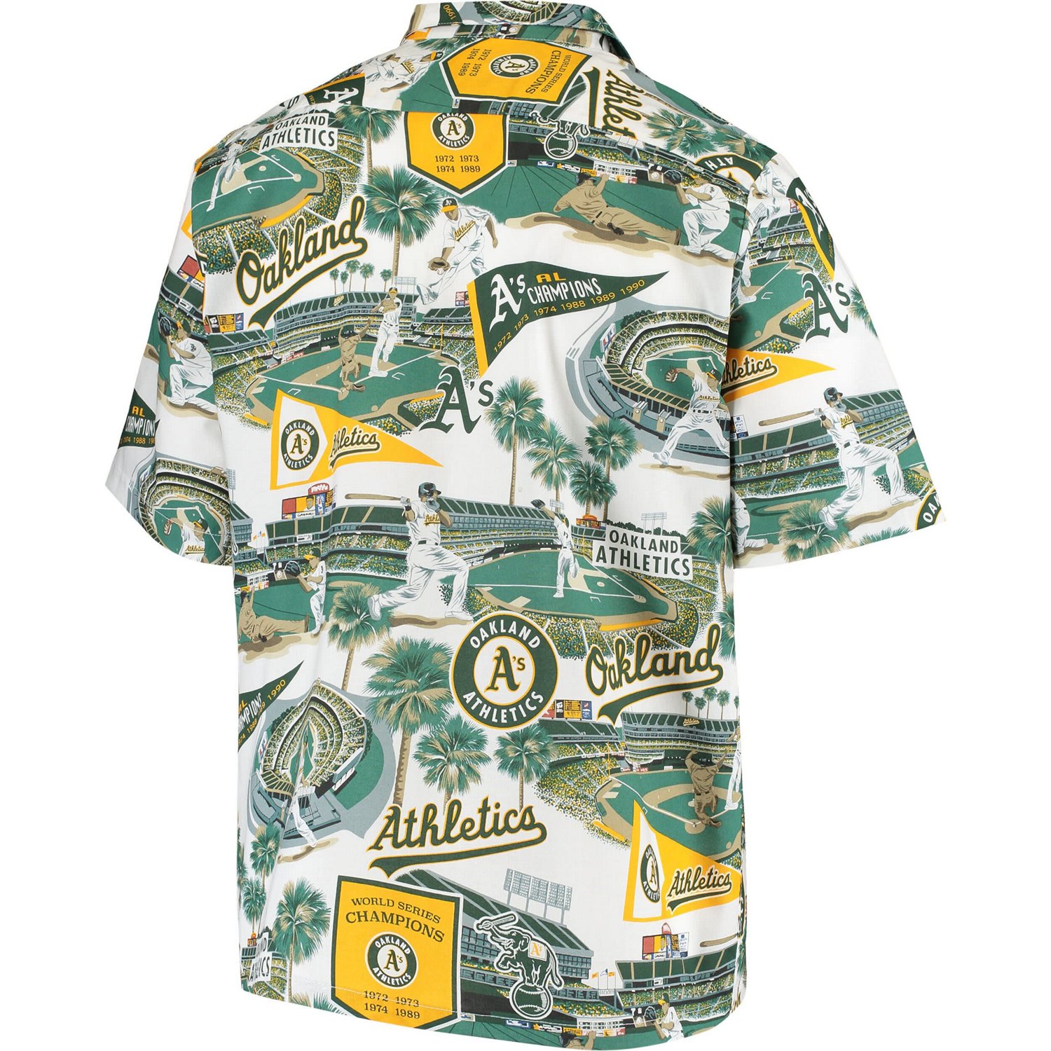 Reyn Spooner Oakland Athletics Scenic Button-Up Shirt - view number 3