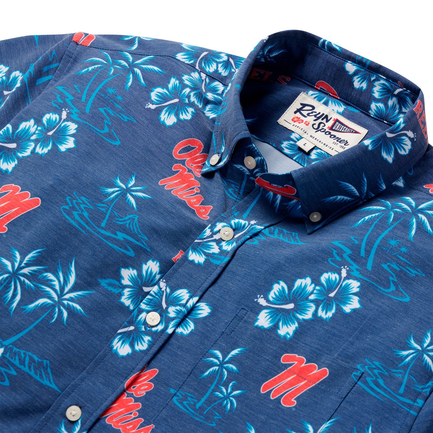 Reyn Spooner Ole Miss Rebels Classic Button-Up Shirt - view number 4