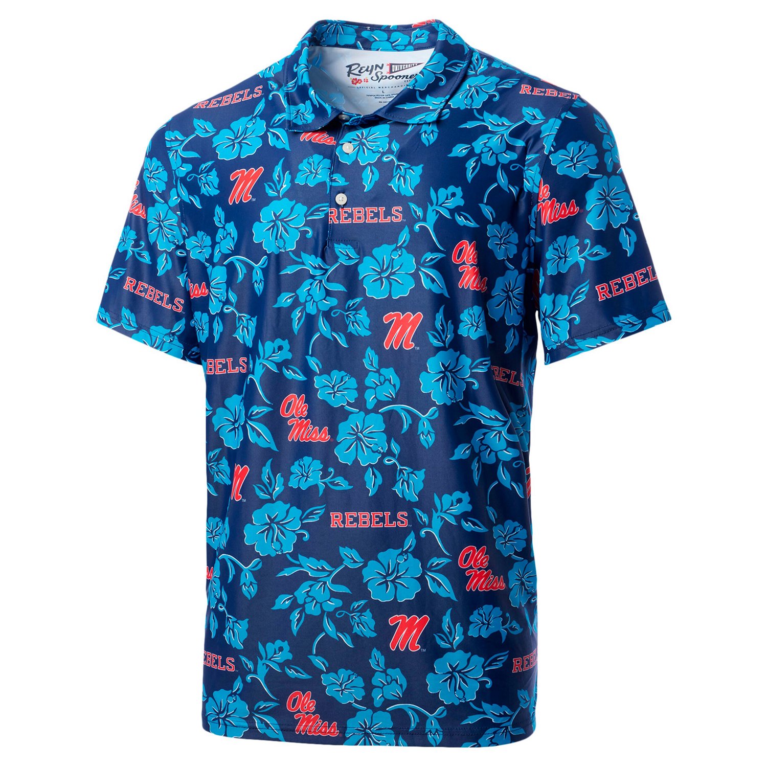 Reyn Spooner Ole Miss Rebels Performance Polo                                                                                    - view number 2