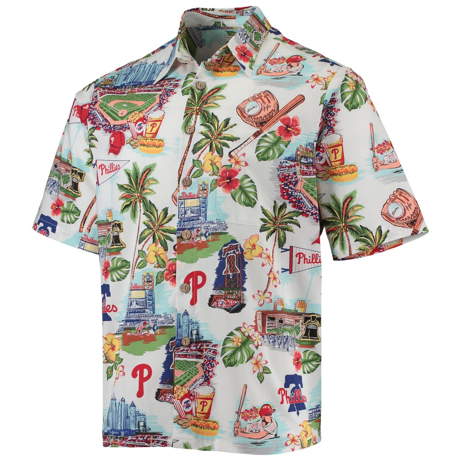 Reyn Spooner Philadelphia Phillies Scenic Button-Up Shirt - view number 2