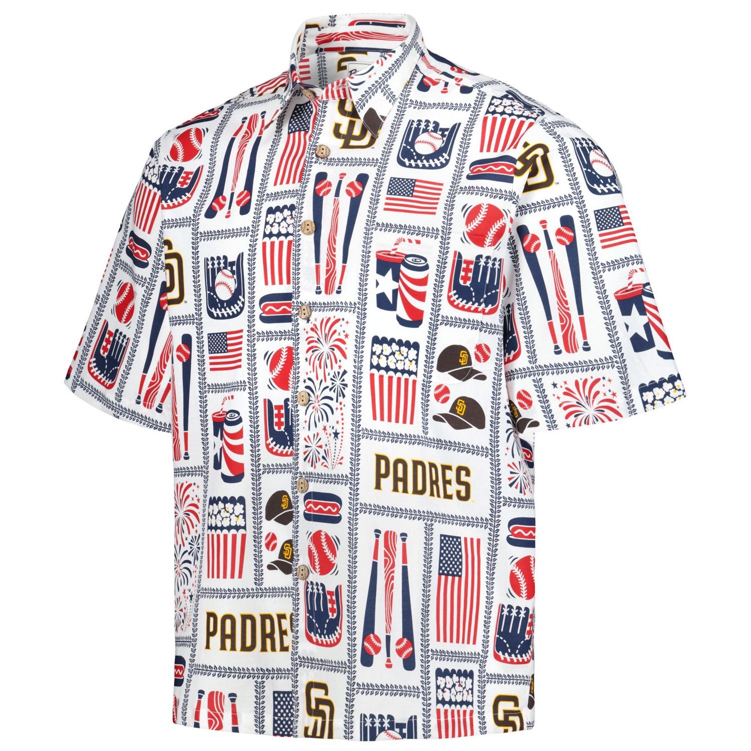 Reyn Spooner San Diego Padres Americana Button-Up Shirt - view number 2