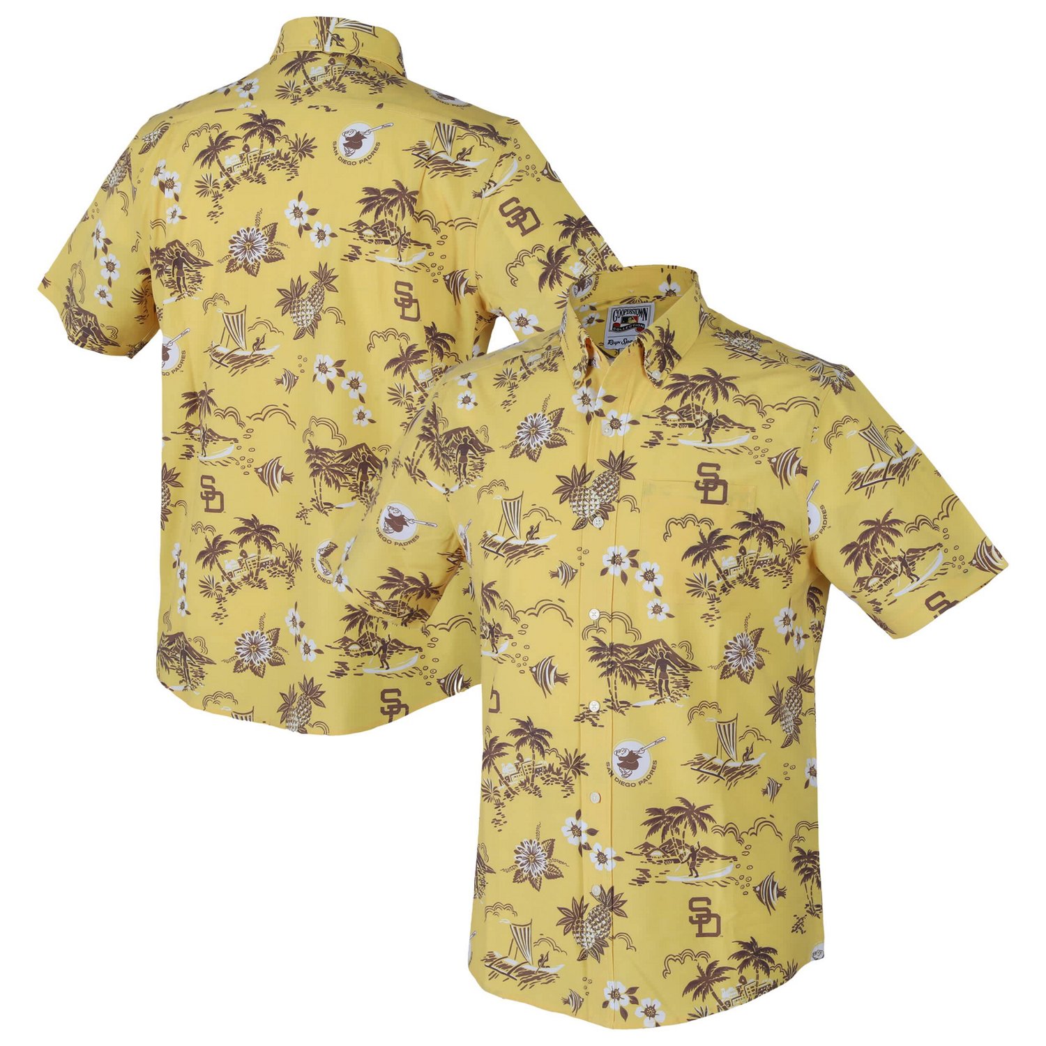 Reyn Spooner San Diego Padres Kekai Button-Down Shirt