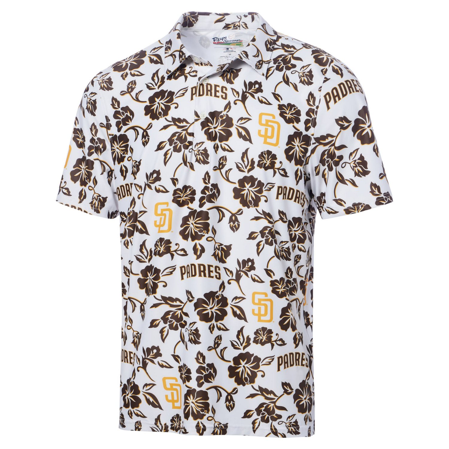 Reyn Spooner San Diego Padres Pua Performance Polo                                                                               - view number 2