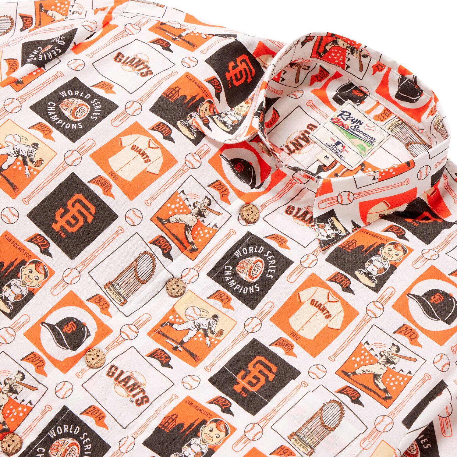 Reyn Spooner San Francisco Giants Champions Scenic Button-Up Shirt - view number 4