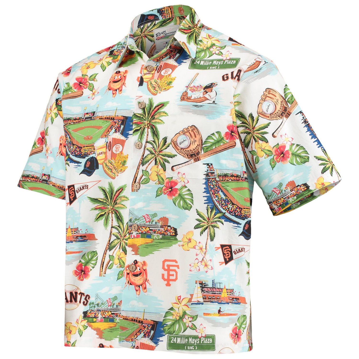 Reyn Spooner San Francisco Giants Scenic Button-Up Shirt - view number 2