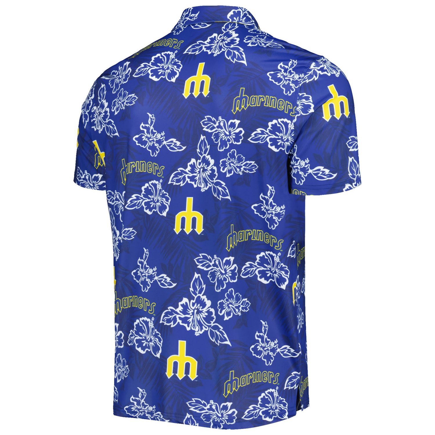 Reyn Spooner Seattle Mariners Cooperstown Collection Puamana Print Polo - view number 3