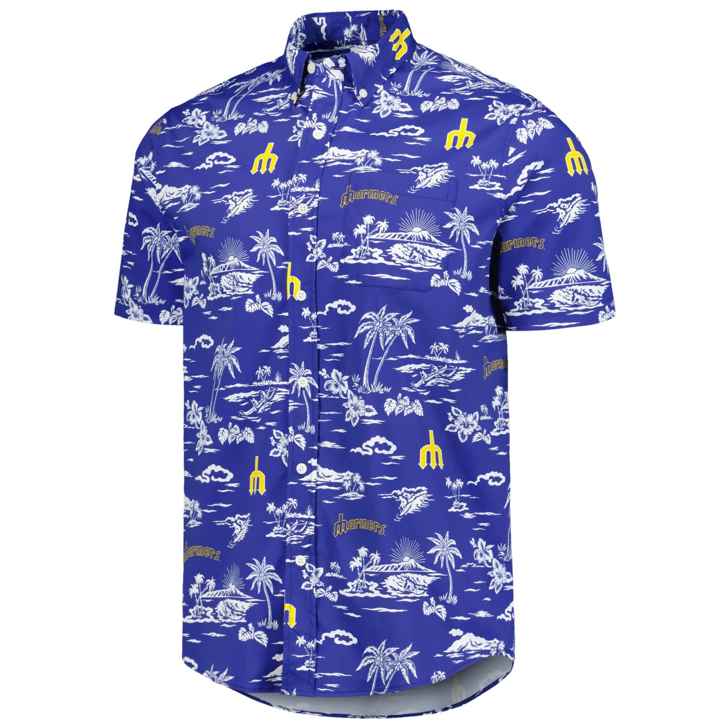 Reyn Spooner Seattle Mariners Kekai Button-Down Shirt - view number 2