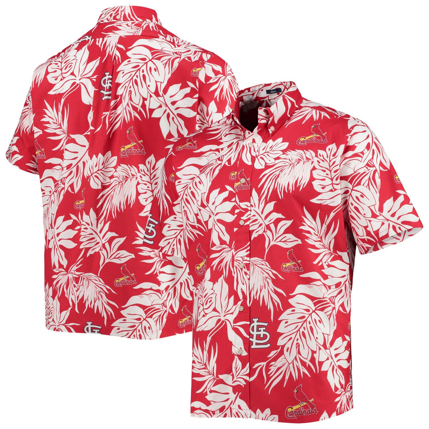 Reyn Spooner St Louis Cardinals Aloha Button-Up Shirt