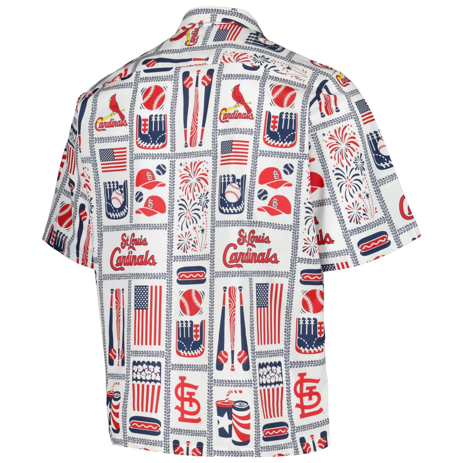 Reyn Spooner St Louis Cardinals Americana Button-Up Shirt