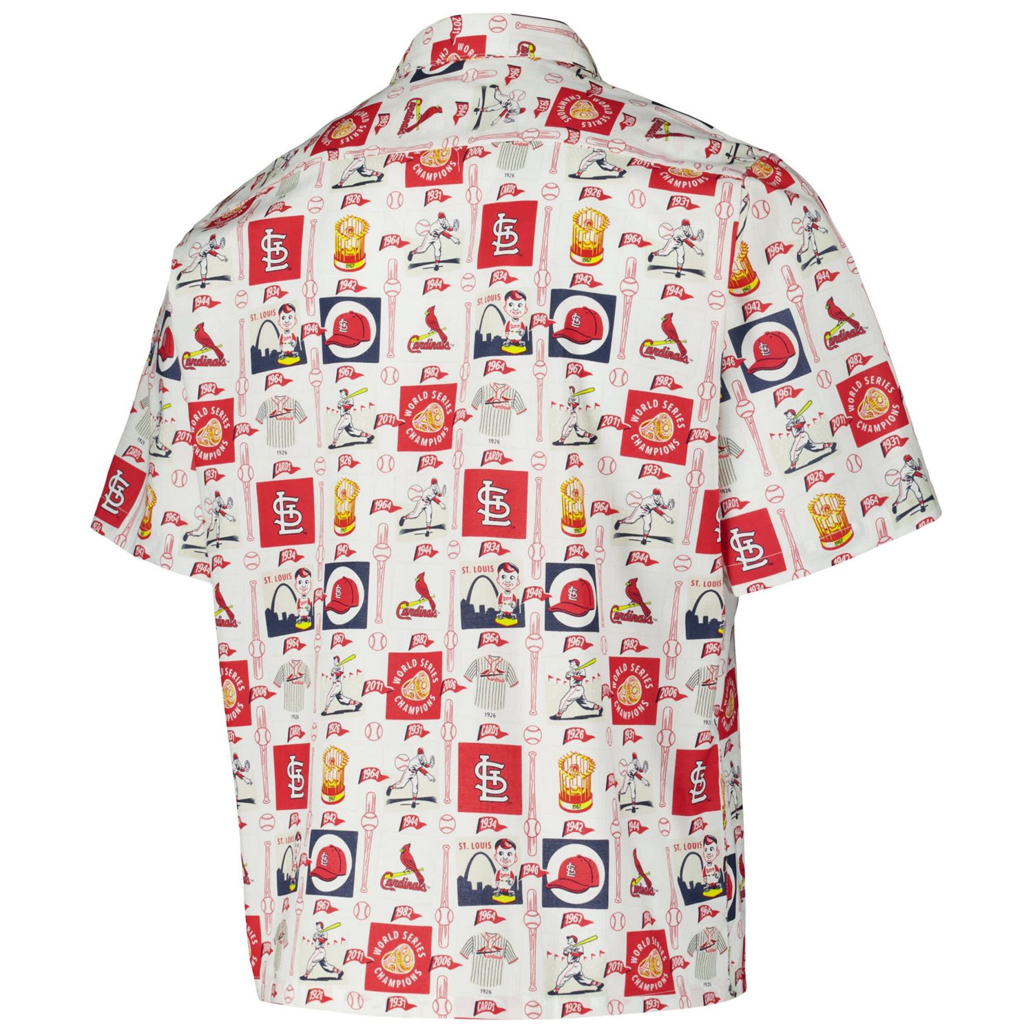 Reyn Spooner St Louis Cardinals Champions Scenic Button-Up Shirt