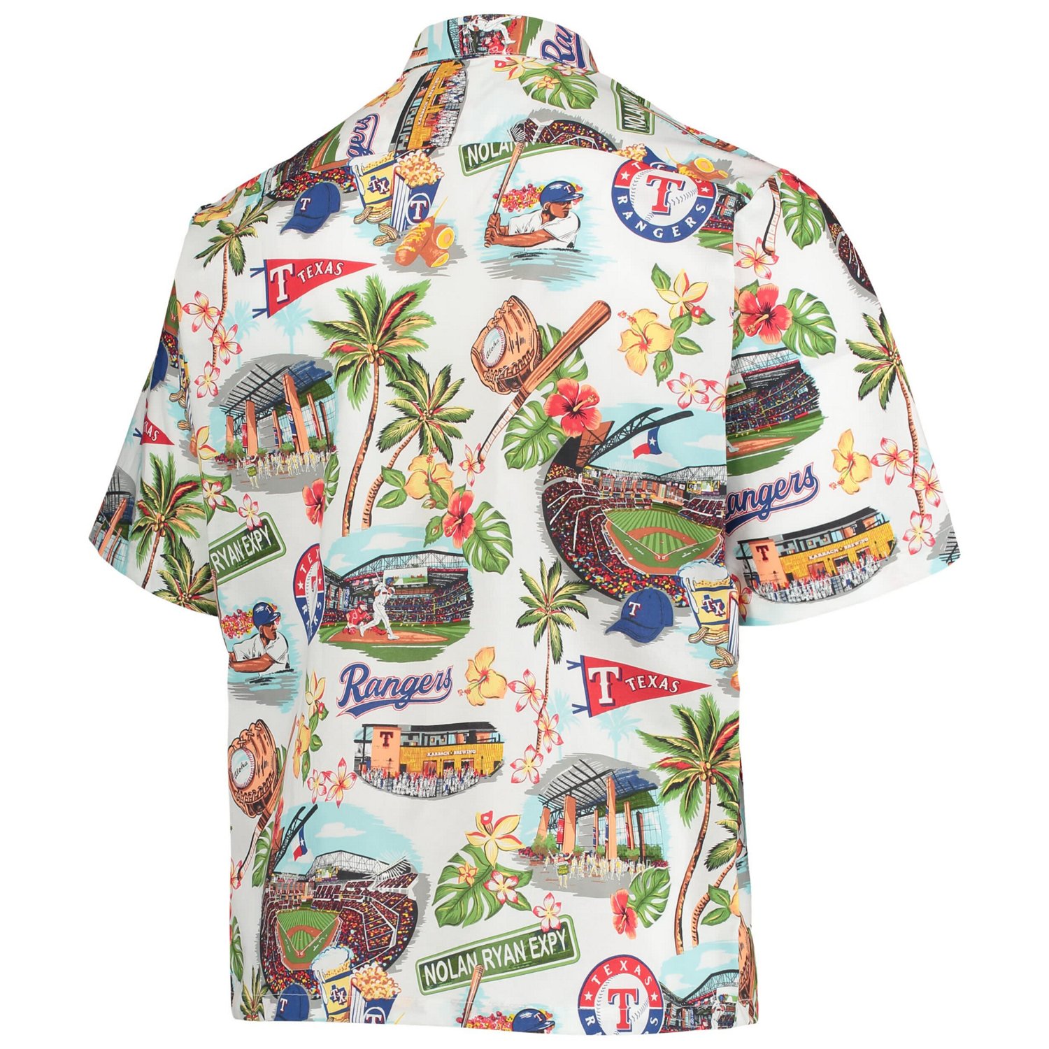 Reyn Spooner Texas Rangers Scenic Button-Up Shirt - view number 3