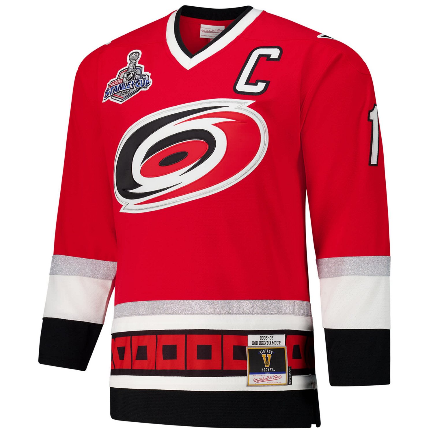 Rod Brind'Amour Carolina Hurricanes 2005-06 Power Play Jersey                                                                    - view number 2