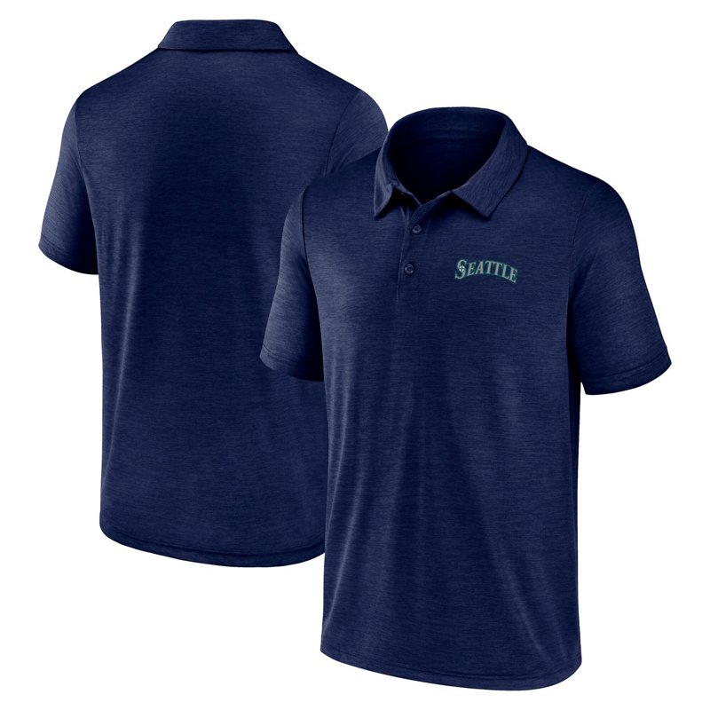 Fanatics Men's Navy Seattle Mariners Unstoppable Polo Shirt - Navy