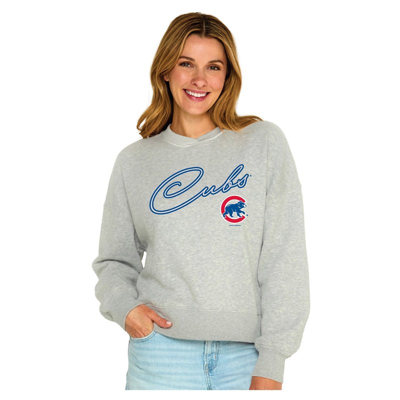 Soft as a Grape Chicago Cubs Snuggly Sweatshirt