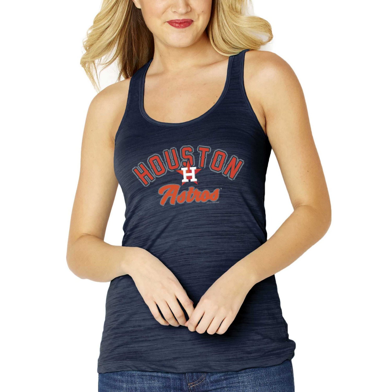 Soft as a Grape Houston Astros Multicount Racerback Tank Top - view number 4