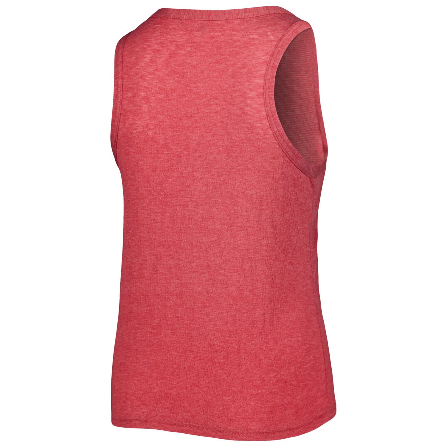 Soft as a Grape Texas Rangers Plus Size High Neck Tri-Blend Tank Top - view number 2