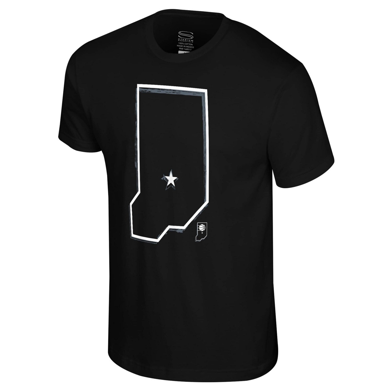 Stadium Essentials Indiana Pacers Mono Element T-Shirt - view number 2