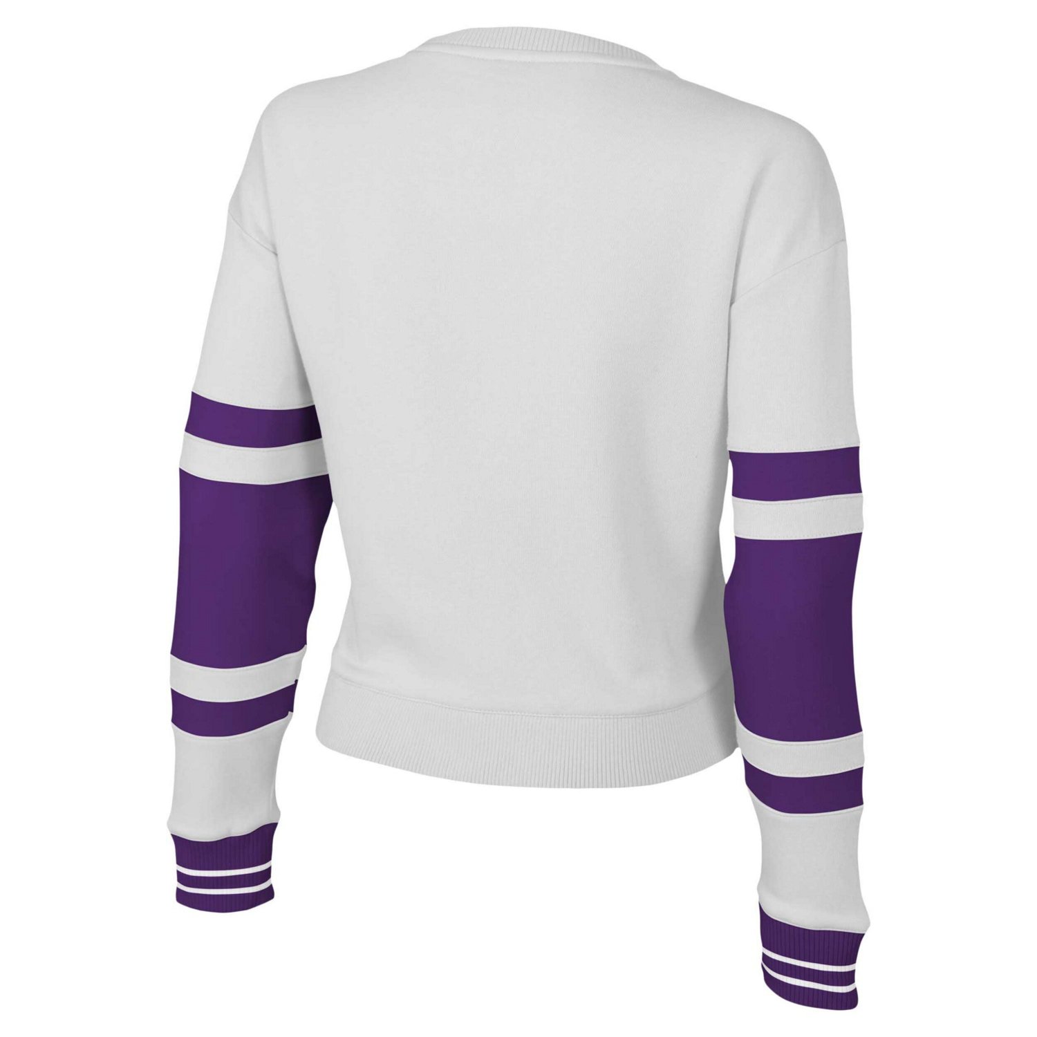 Stadium Essentials Los Angeles Lakers Scrimmage Cropped Pullover Sweatshirt - view number 3