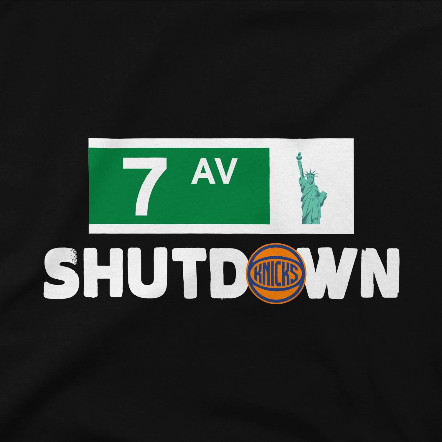 Stadium Essentials New York Knicks 7th Avenue Shutdown T-Shirt - view number 4