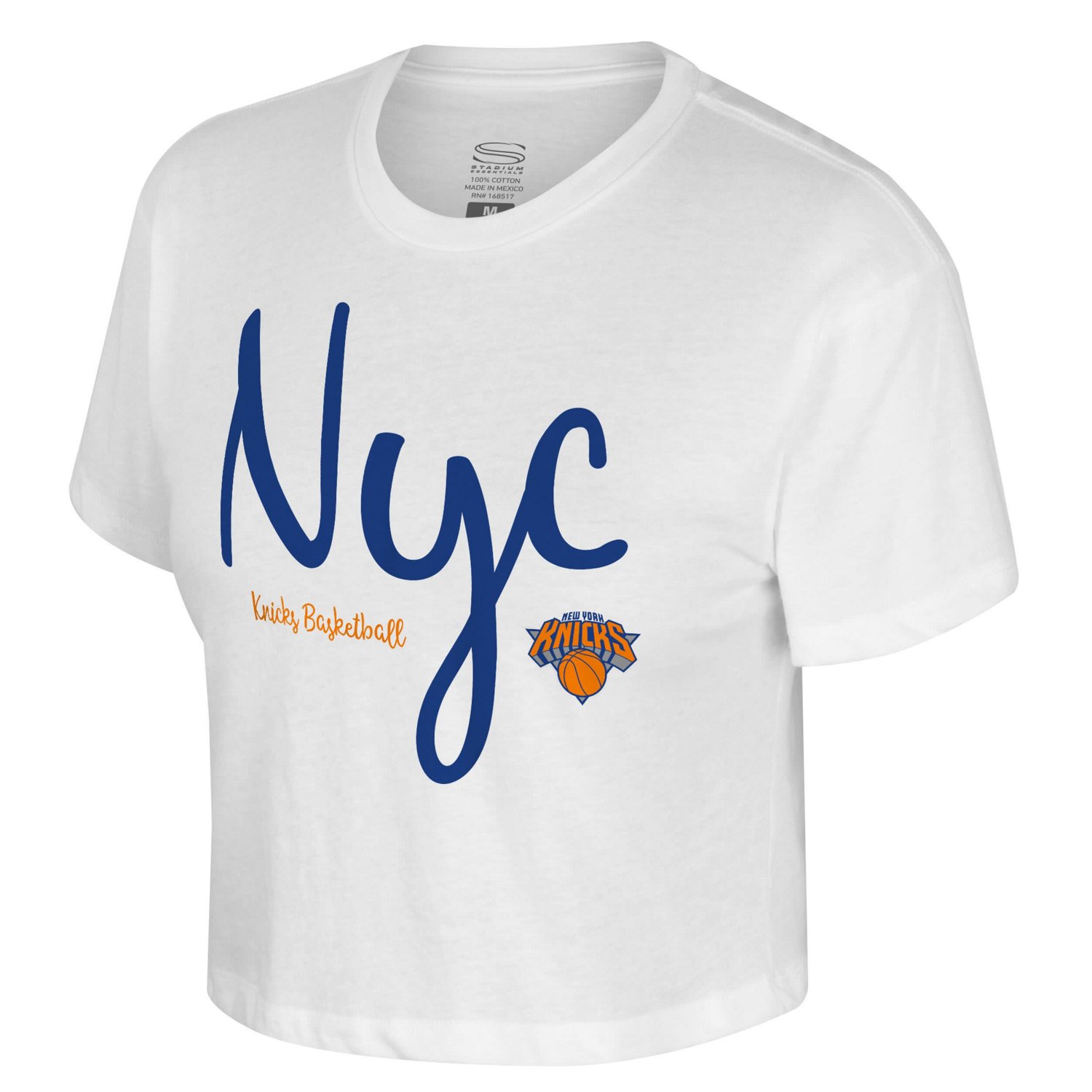 Stadium Essentials New York Knicks Cropped Third Quarter T-Shirt - view number 2
