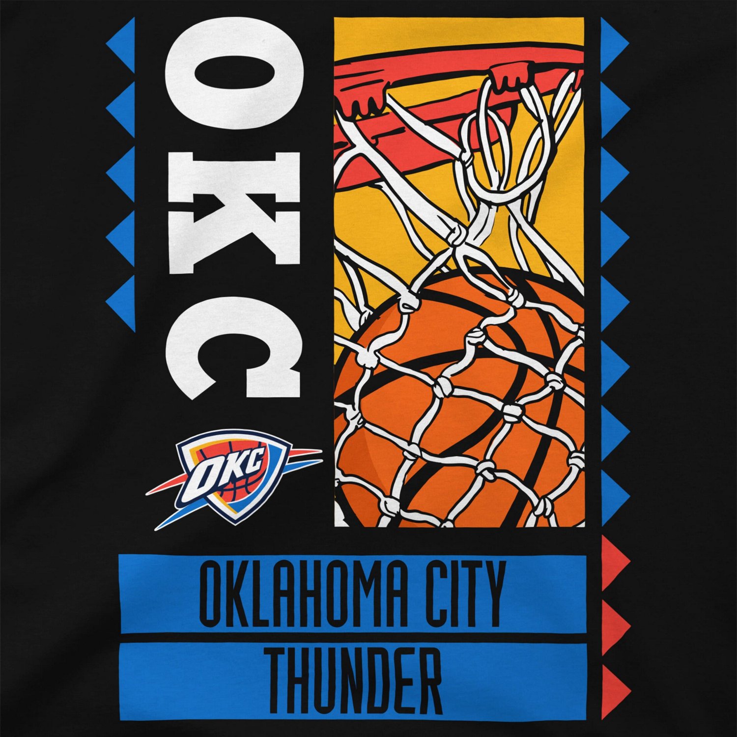 Stadium Essentials Oklahoma City Thunder Ballin T-Shirt - view number 4
