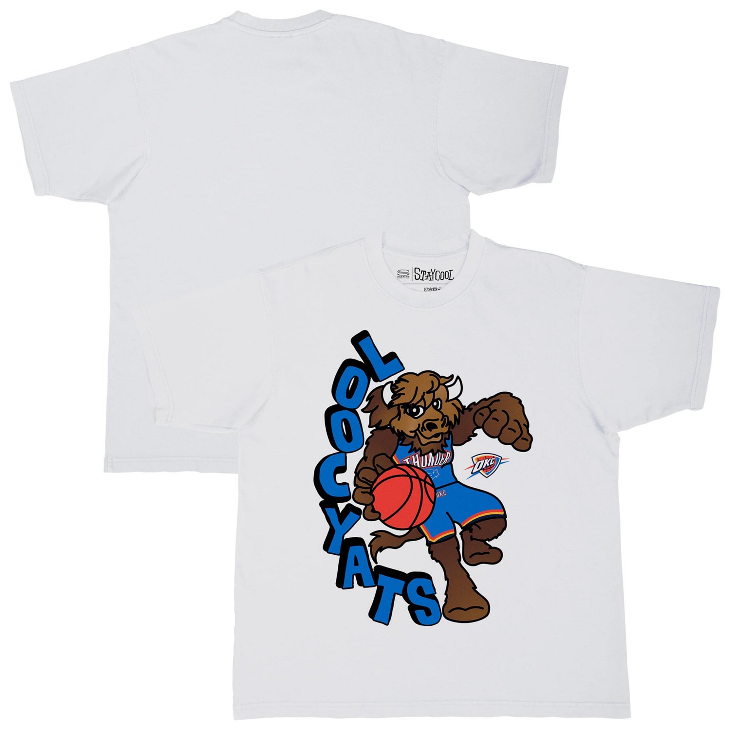 Stadium Essentials Oklahoma City Thunder NBA x Staycool Mascot Oversized T-Shirt - view number 1
