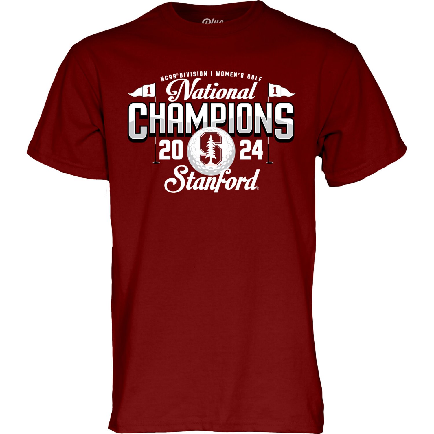 Stanford 84 Unisex 2024 NCAA Women's Golf National Champions T-Shirt  - view number 2