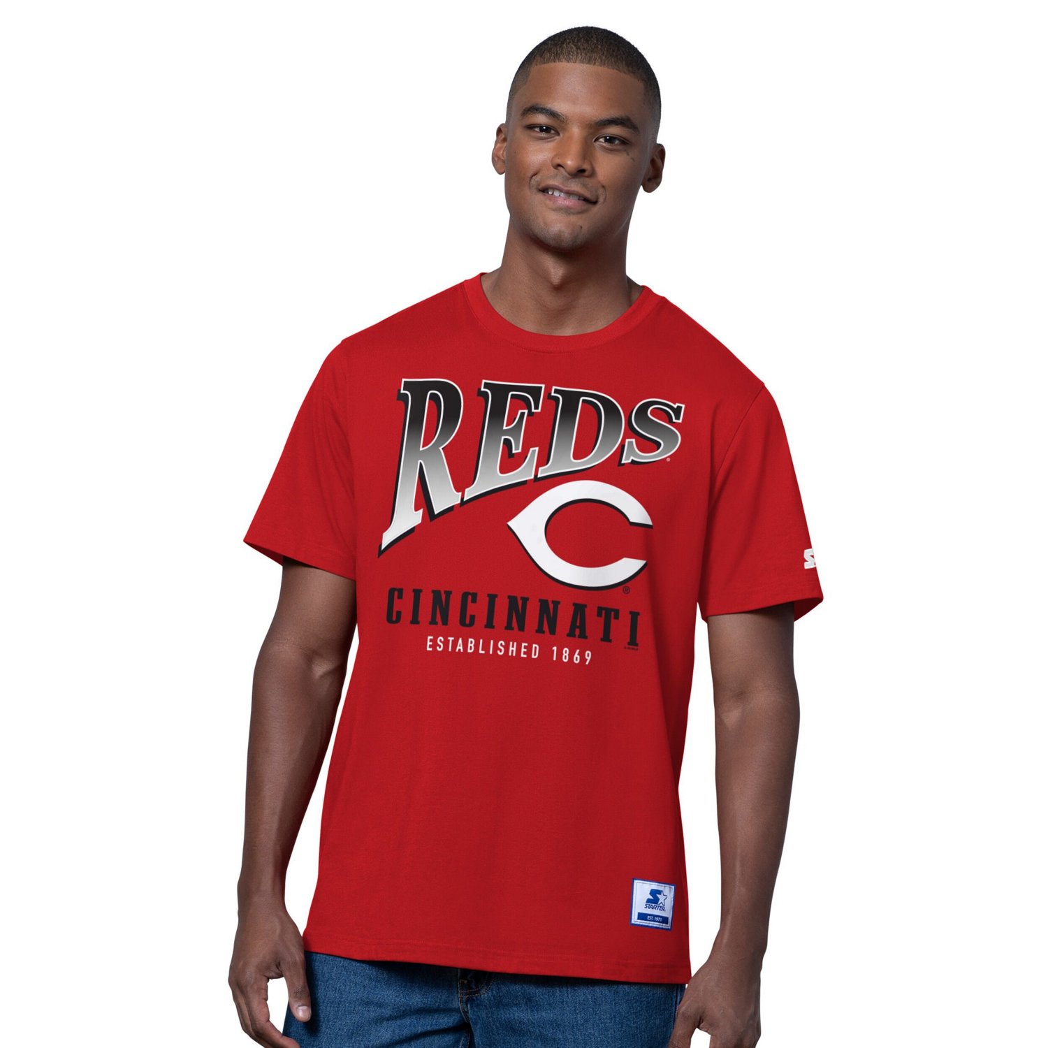 Starter Heather Gray Cincinnati s Two-Pack T-Shirt Set - view number 2
