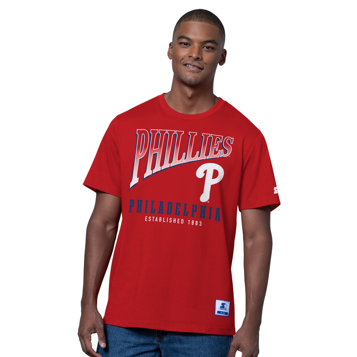 Starter Heather Gray Philadelphia Phillies Two-Pack T-Shirt Set - view number 2