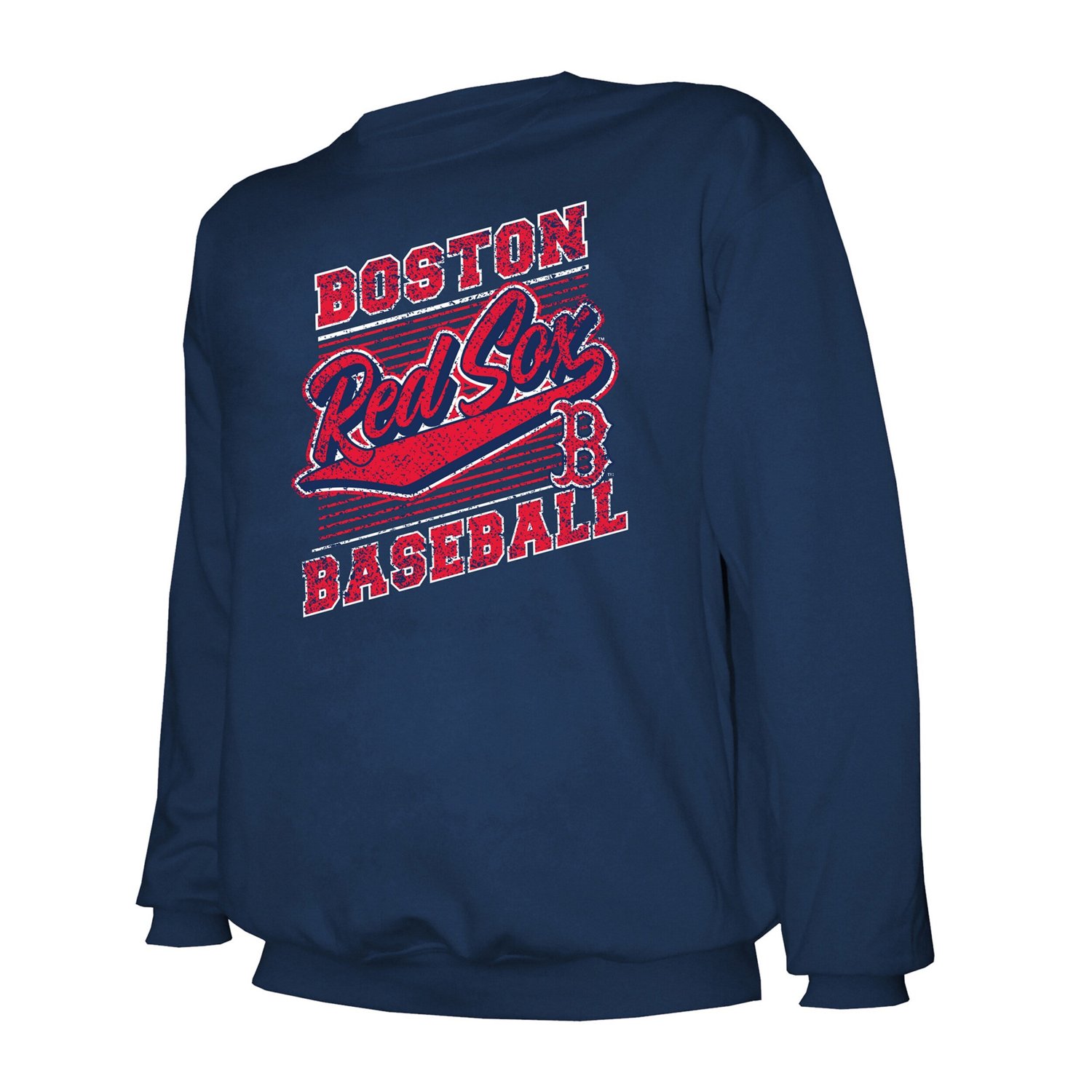 Stitches Boston Red Sox Lightweight Crew Sweatshirt - view number 2