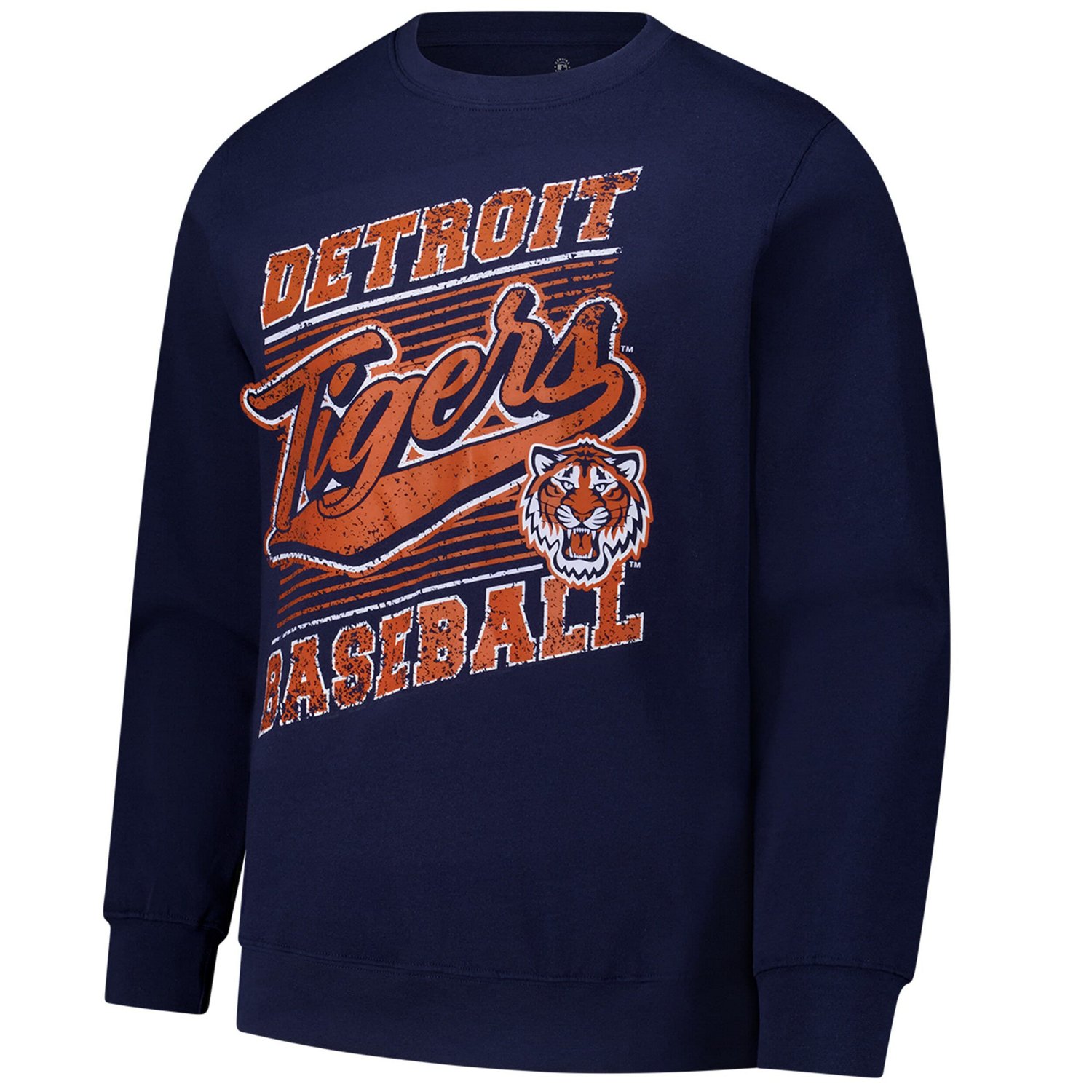 Stitches Detroit Tigers Pullover Sweatshirt - view number 2