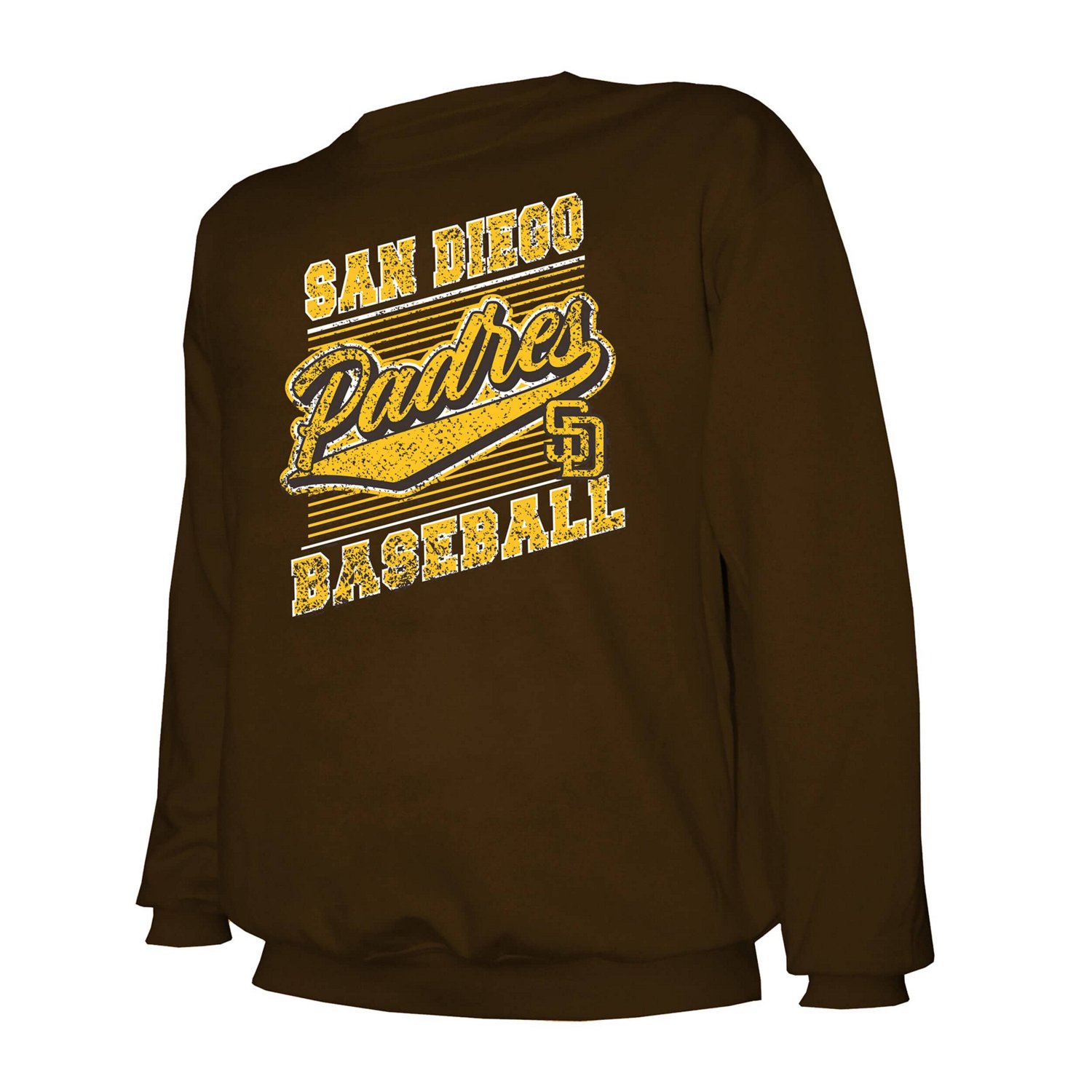 Stitches San Diego Padres Lightweight Crew Sweatshirt - view number 2