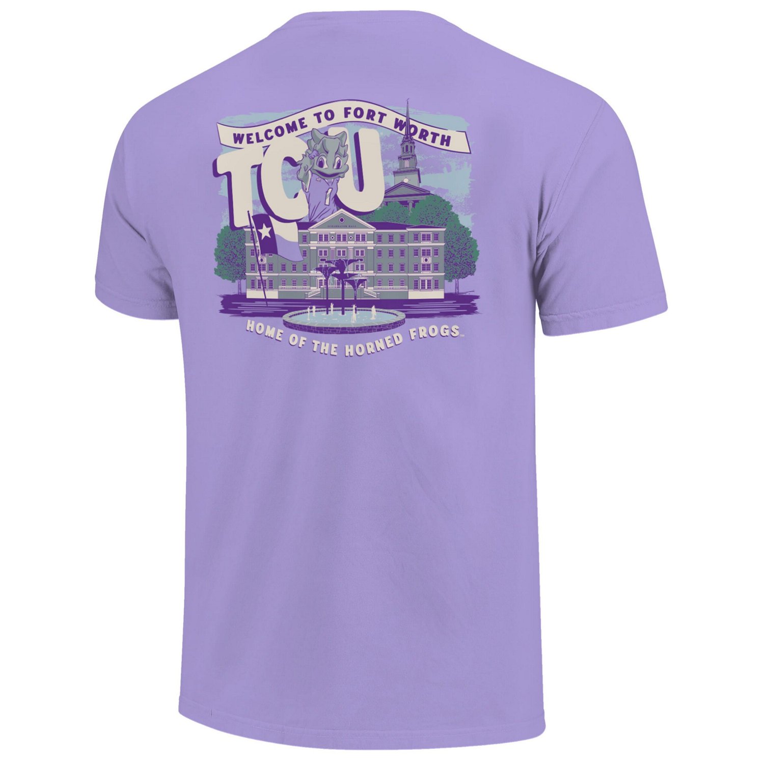 TCU Horned Frogs Local Campus Scene T-Shirt - view number 3