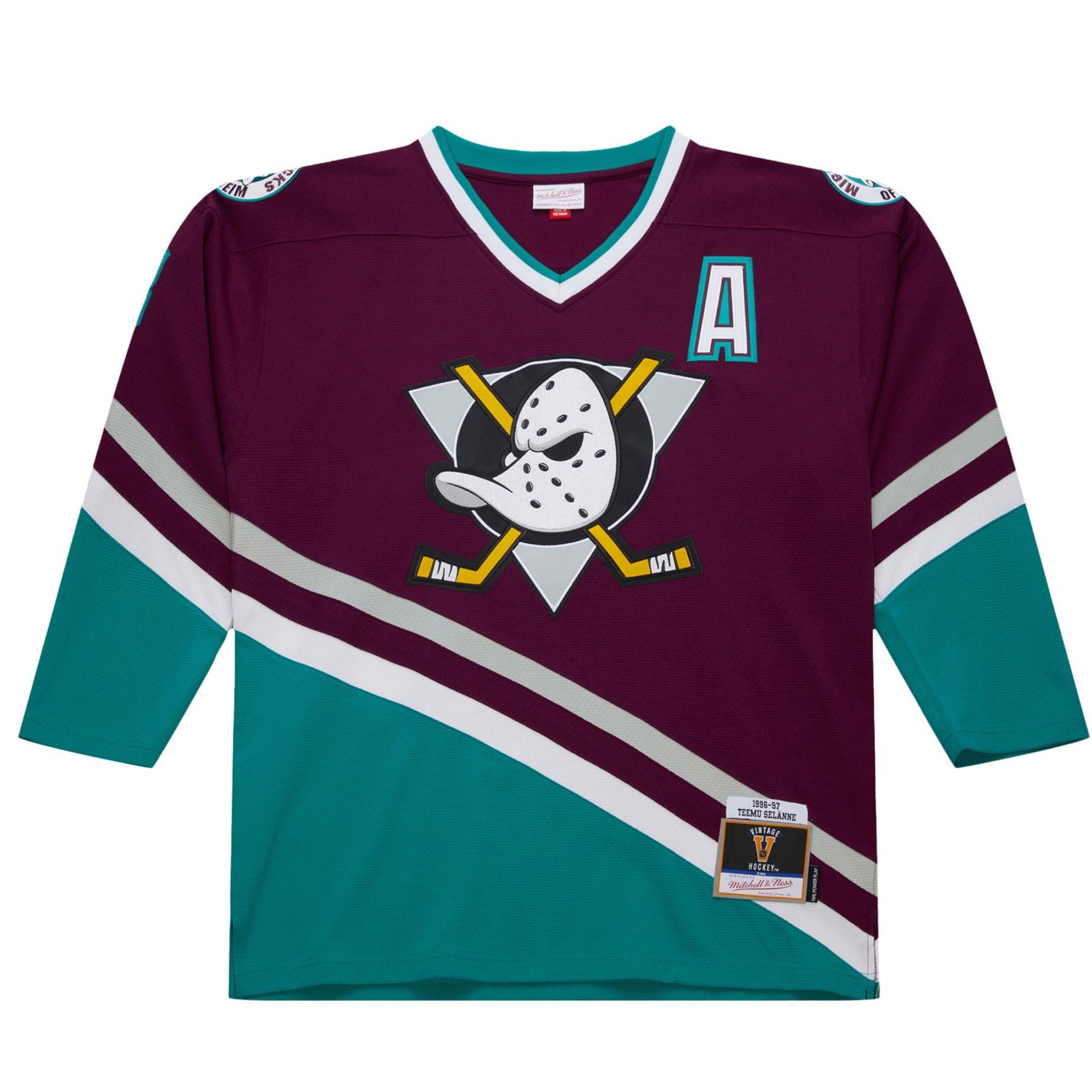 Teemu Selanne Anaheim Ducks 1996-97 Power Play Jersey - view number 2