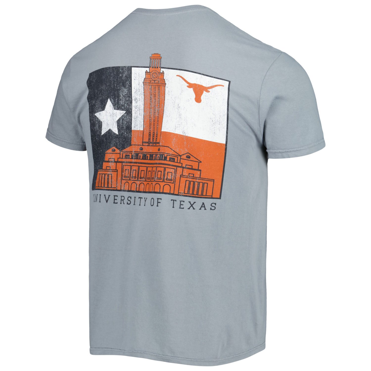 Texas Longhorns Hyperlocal Flag T-Shirt - view number 3
