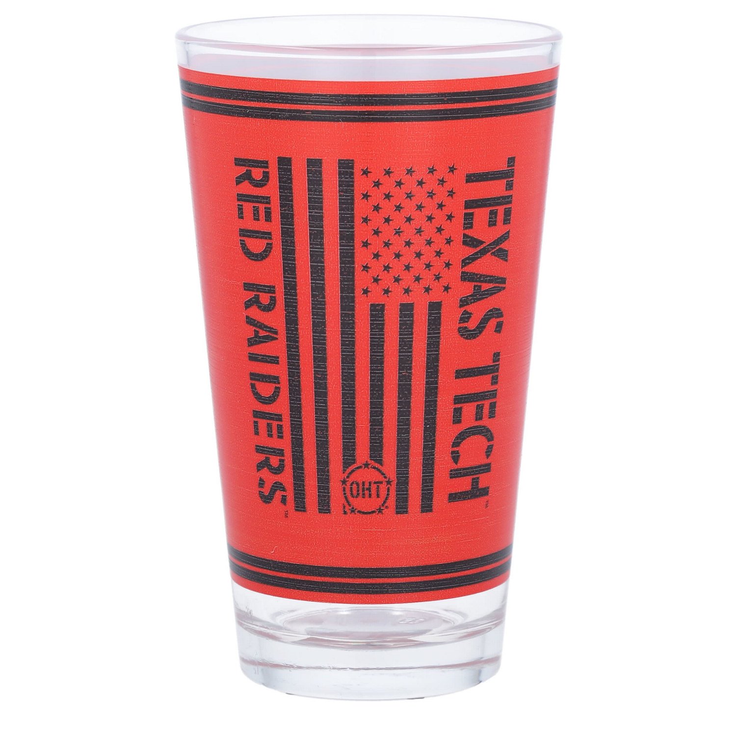 Texas Tech Raiders 16oz OHT Military Appreciation Pint Glass - view number 2
