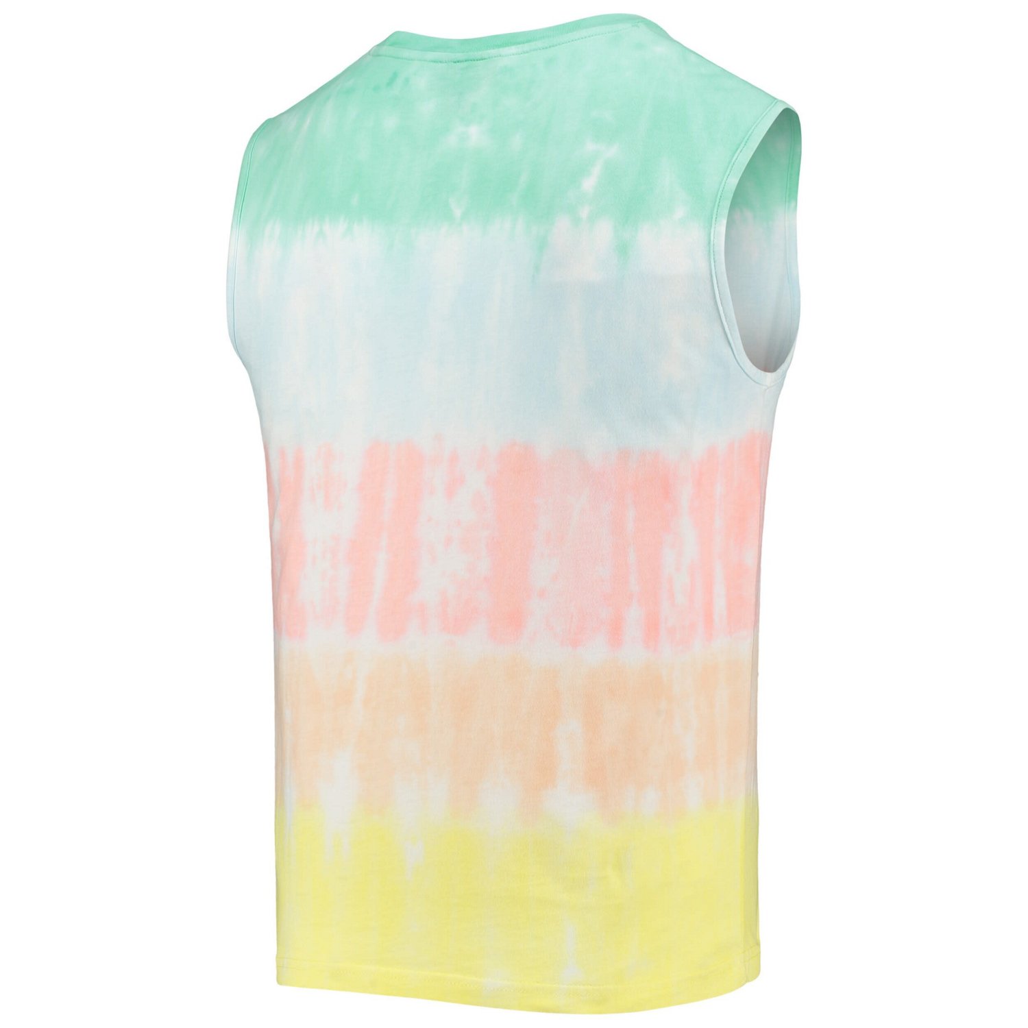 The Wild Collective /Coral WNBA Logowoman Pride Tie-Dye Muscle Tank Top                                                          - view number 3