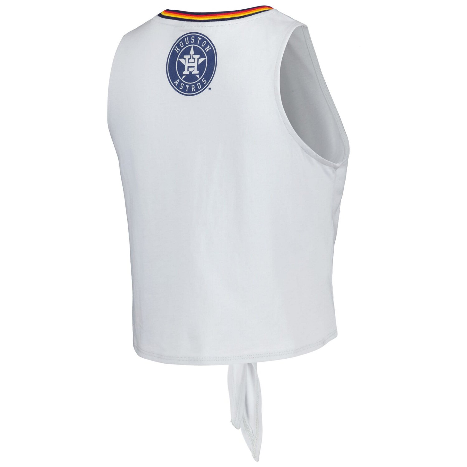 The Wild Collective Houston Astros Twisted Tie Front Tank Top - view number 3